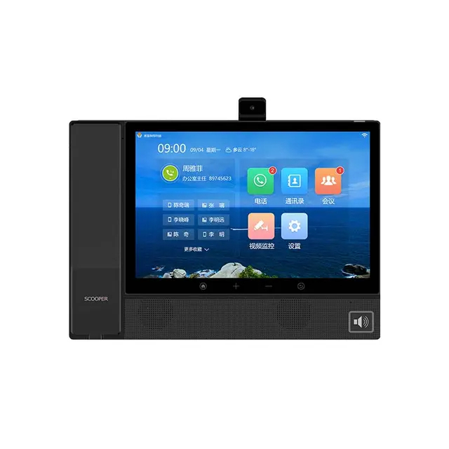 Kỹ thuật số Bền Linh hoạt Nhẹ Độ phân giải cao Điều khiển từ xa Điện thoại IP thông minh có thể nhìn thấy liên tục